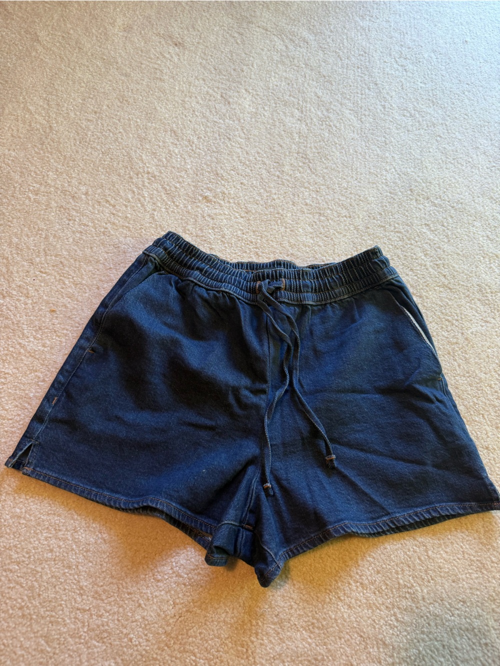 NWT Express Women's Drawstring Denim Shorts - XS